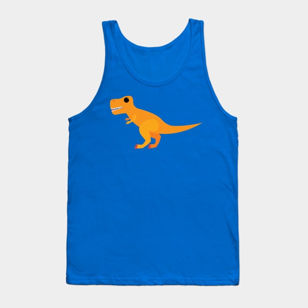 Happy T-Rex Tank Top by MadArtisan